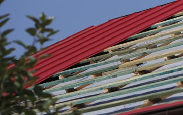 Washmere Green corrugated roofing costs
