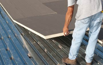 benefits of insulating Washmere Green flat roofing